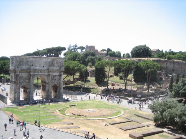 From the Colosseo