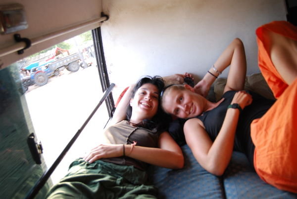 el nicho-cama del bus