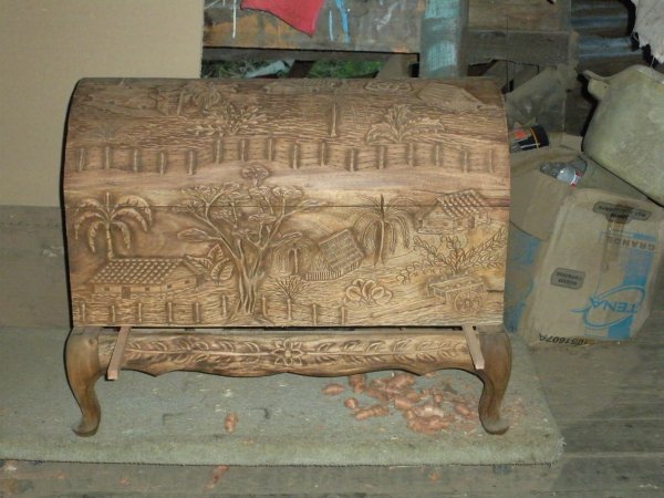 Handcarved Chest