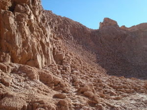 Salt landscape
