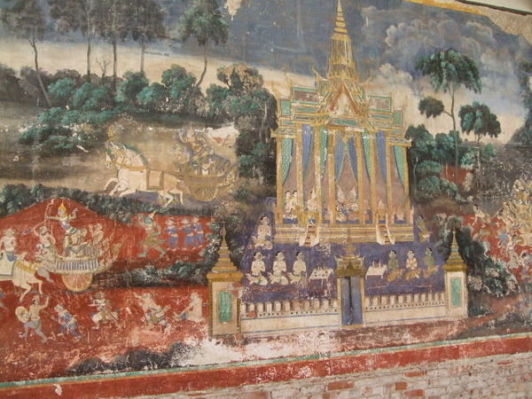 Mural at the Royal Palace