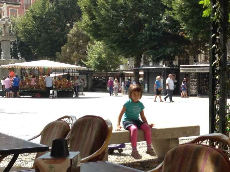 Little girl in Granada