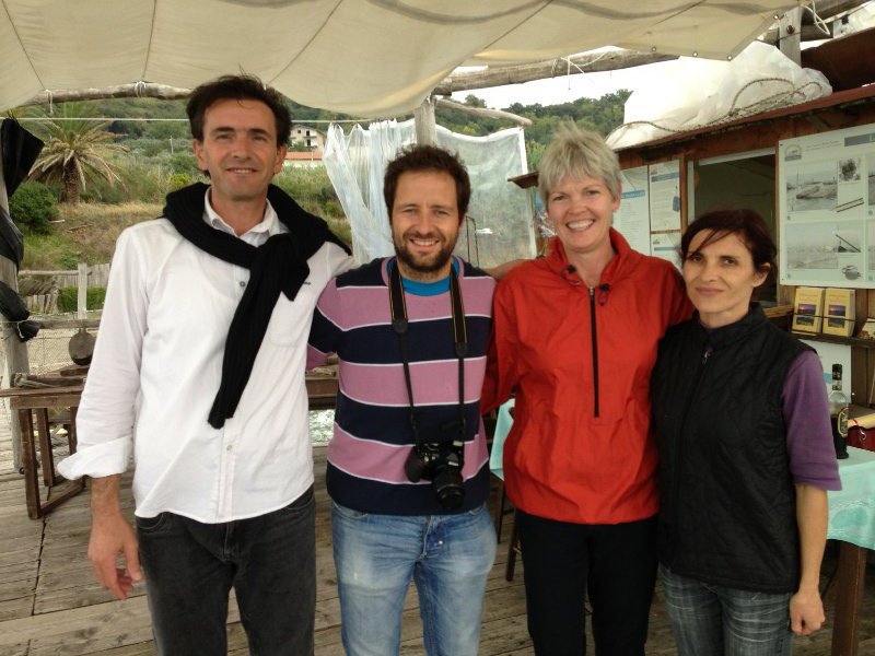 Rinaldo, Fabrizio, me and Maria