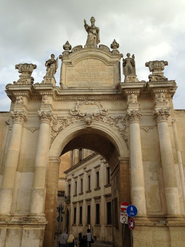 One of four gates in Lecce