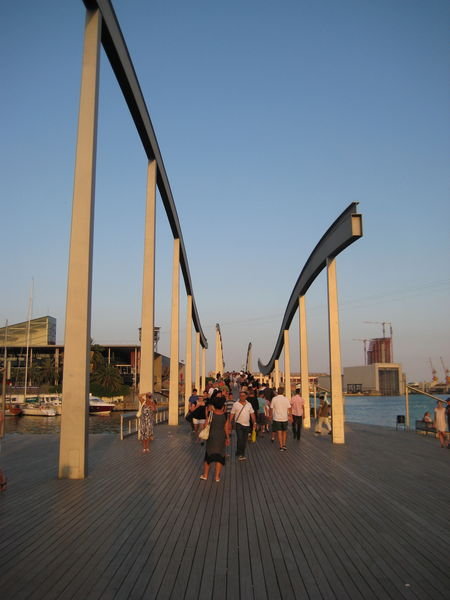 Port de Barcelona Bridge