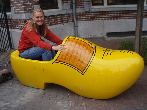 Watch out! Here I come in my clog!!!