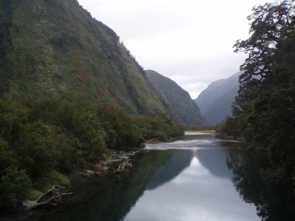 The way to Milford Sound