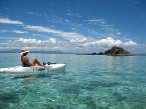 Kayaking Fiji