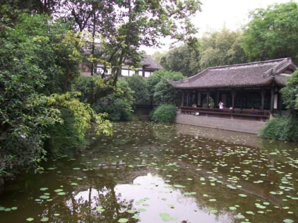 Wu Hou Temple grounds