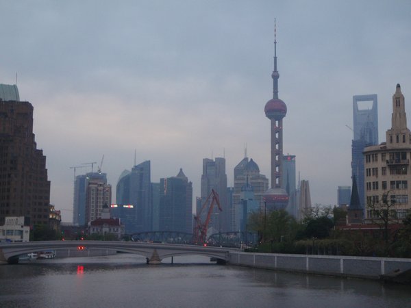 Beginning of Pudong