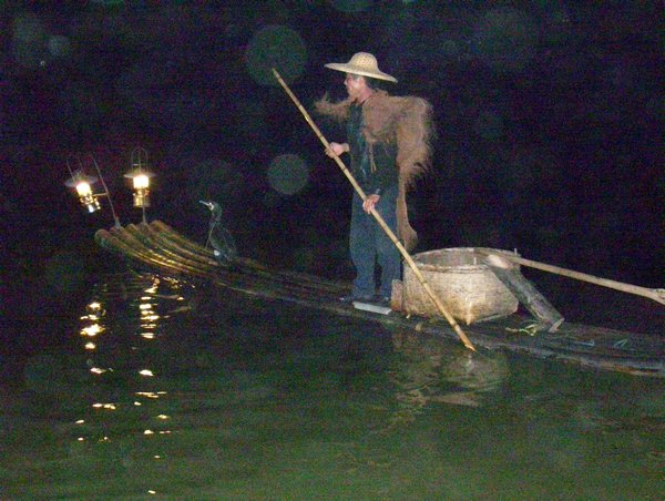 Fishing in the Li River