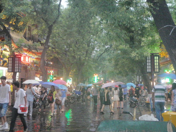 The rain in Xi'an falls mainly...