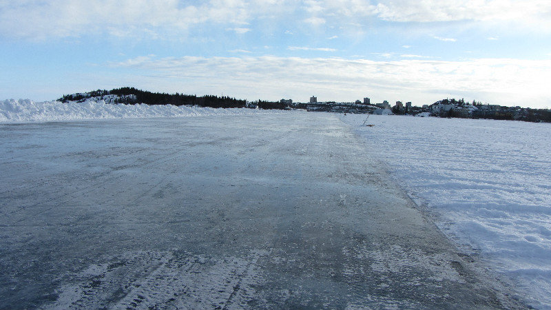 Ice runway