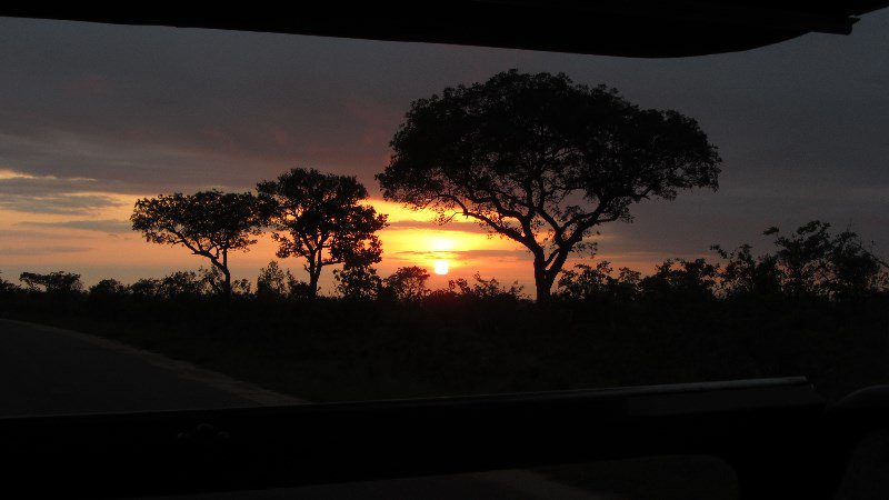 Sunset on a "sunset" drive!