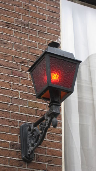 A red light