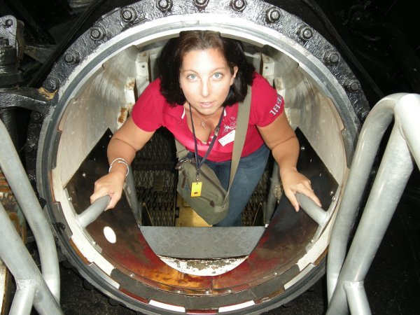 Me in the submarine
