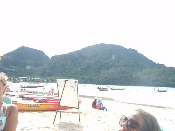 The beaches of Phi Phi