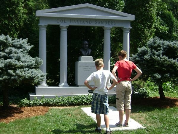 Colonel Sanders Grave