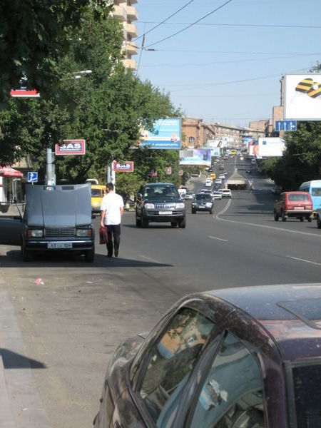 Generic Street Scene in Yerevan