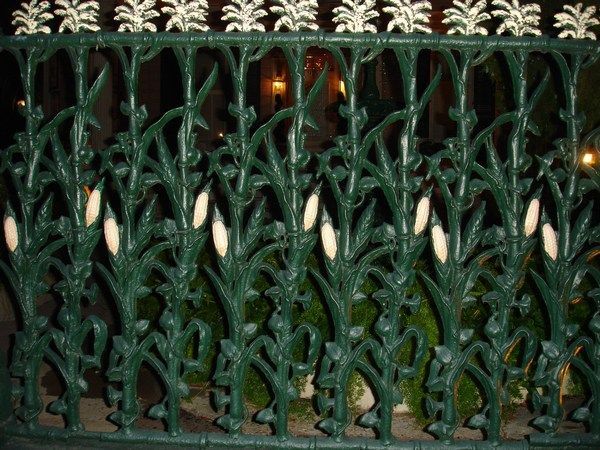Corn fence