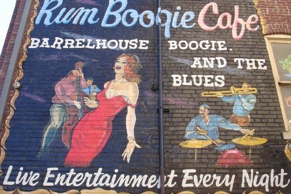 Some murals in Beale Street