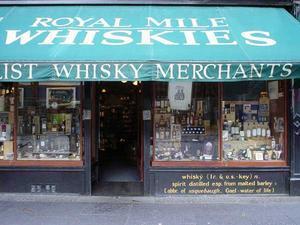 Whiskey shop