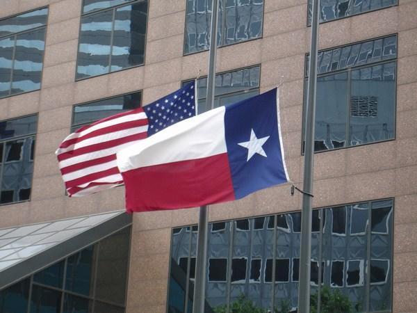 A Texan flag