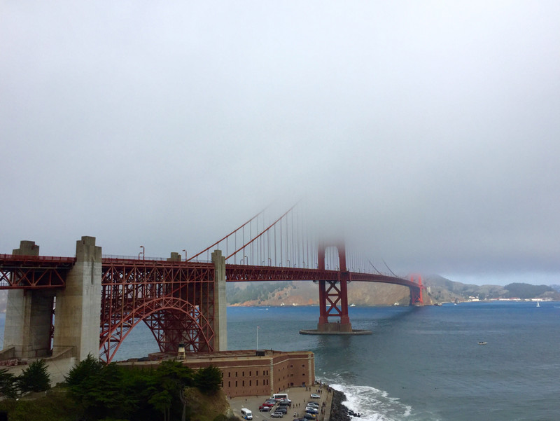 Cloud over the Golden Gate Bridge
