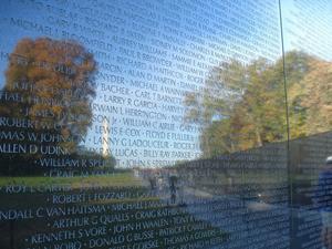 Washington Monument reflection