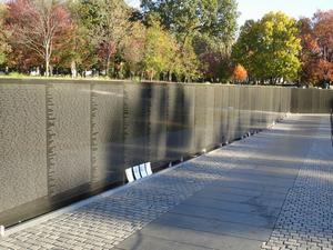 Peaceful Vietnam Veteran War Memorial