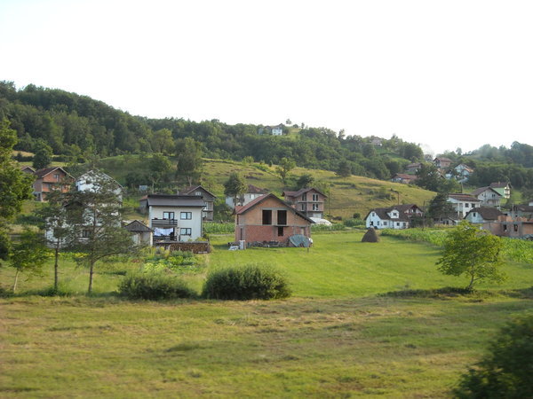 The countryside of Bosnia i Herzegovina.