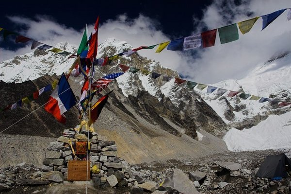 Prayer Flags at Everest Base Camp