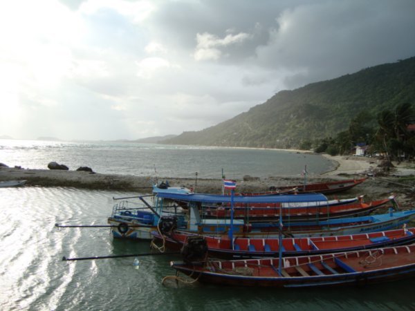 View from Ko Pha Ngan pier