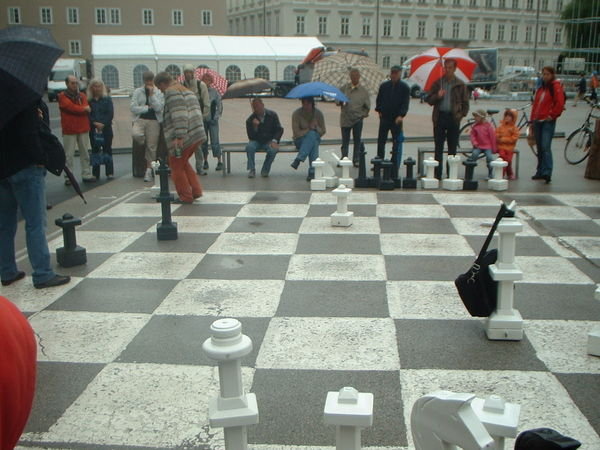 Chess in the Rain