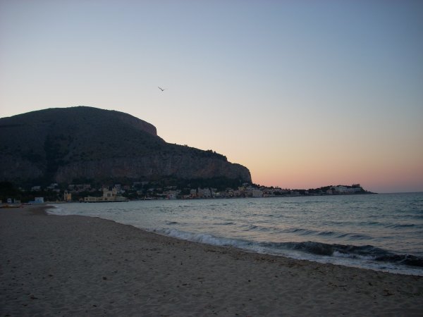 Mondello beach