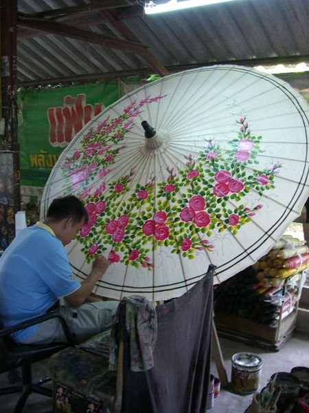 Painting Umbrellas