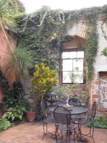 Courtyard of Bed and Breakfast