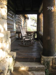 North Rim Cabin Porch
