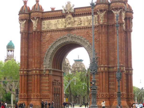 Barcelona's Arc de Triomphe