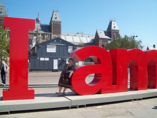 Big I Amsterdam Letters