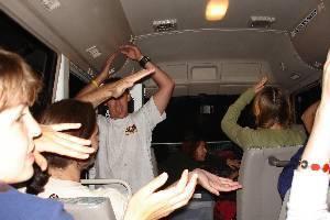 Ahh the joys of a backpackers bus