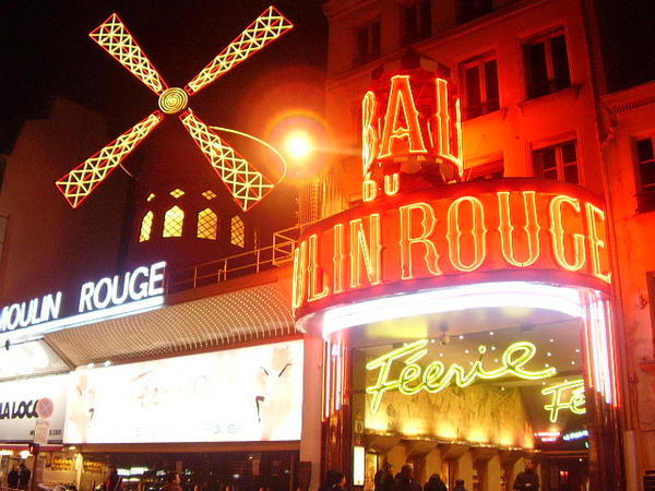 Moulin Rouge Theatre, Montmatre, Paris