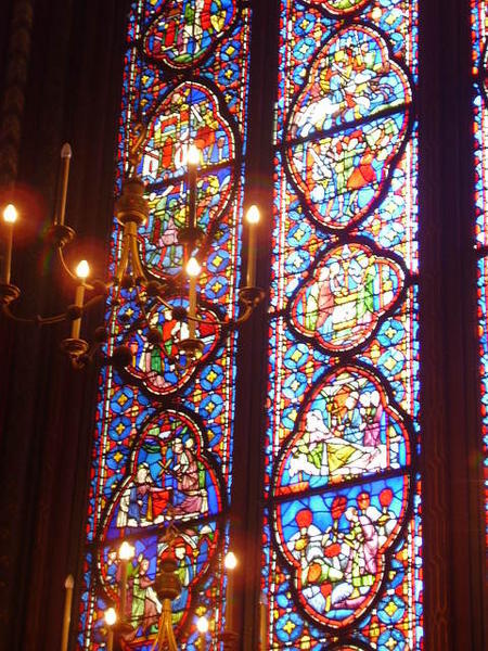 Stained Glass, Notre Dame, Paris