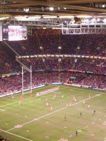 The Game (Millenium Stadium)!, Cardiff, Wales