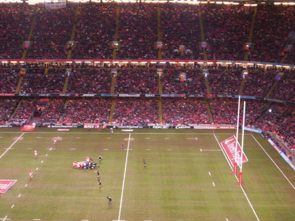 Dirty Old Scrum (Go the All Blacks), Cardiff