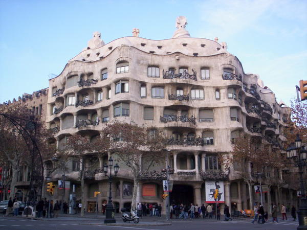 Gaudi's Casa Mila, Barcelona
