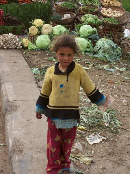 Local Gypsy Market Girl, Cairo
