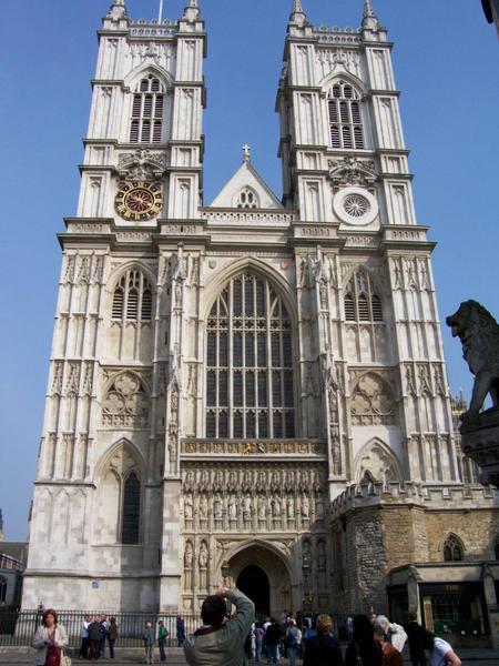 Westminster Abbey (front), London