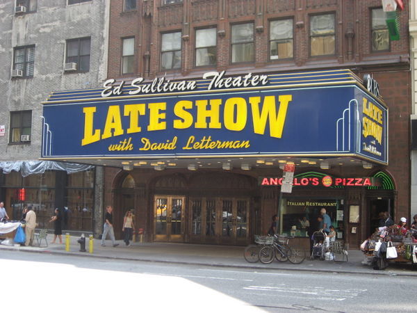 David Letterman at the Ed Sullivan Theatre, NYC