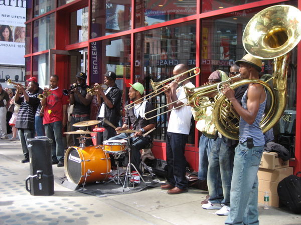 Jazz Band, 42nd Street, New York City